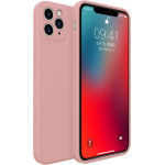 Bodycell Square Liquid Silicon Case iPhone 11 Pro Max Pink - (04-00520)