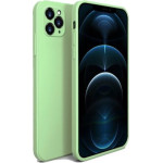 Bodycell Square Liquid Silicon Case iPhone 11 Pro Max Light Green - (04-00730)