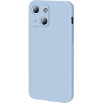 Bodycell Square Liquid Silicon Case iPhone 13 Light Blue - (04-00261)