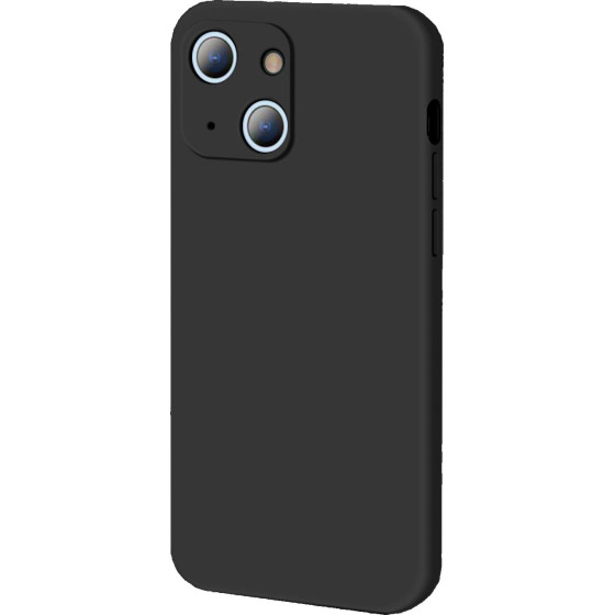 Bodycell Square Liquid Silicon Case iPhone 13 mini Black - (04-00540)