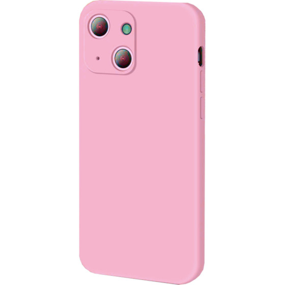 Bodycell Square Liquid Silicon Case iPhone 13 mini Pink - (04-00550)