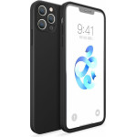 Bodycell Square Liquid Silicon Case iPhone 13 Pro Max Black - (04-00320)