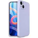 Bodycell Square Liquid Silicon Case iPhone 14 Light Blue - (BS-00002)