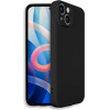 Bodycell Square Liquid Silicon Case iPhone 14 Plus Black - (BS-00015)