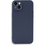 Bodycell Square Liquid Silicon Case iPhone 14 Plus Blue - (BS-00022)
