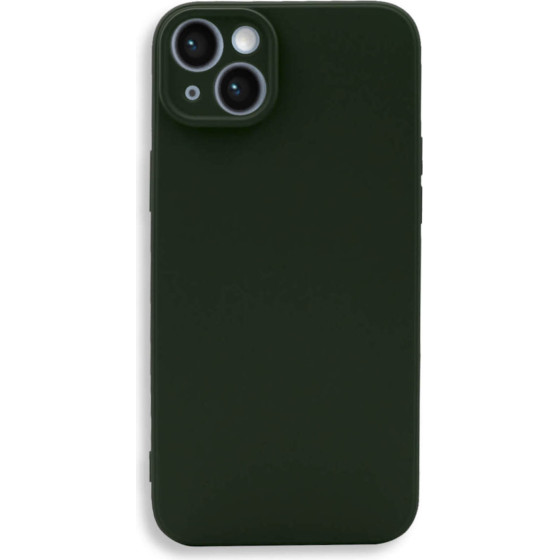 Bodycell Square Liquid Silicon Case iPhone 14 Plus Green - (BS-00023)