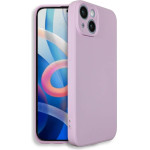 Bodycell Square Liquid Silicon Case iPhone 14 Plus Light Violet - (BS-00018)
