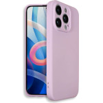 Bodycell Square Liquid Silicon Case iPhone 14 Pro Light Violet - (BS-00011)