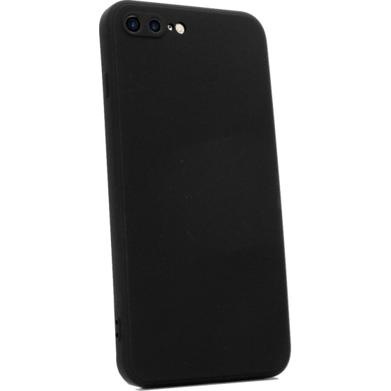 Bodycell Square Liquid Silicon Case iPhone 7/8 Plus Black - (04-00525)