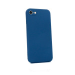 Bodycell Square Liquid Silicon Case iPhone 7/8/SE Dark Blue - (04-00246)