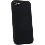 Bodycell Square Liquid Silicon Case iPhone 7/8/SE Black - (04-00245)