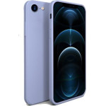 Bodycell Square Liquid Silicon Case iPhone 7/8/SE Light Blue - (04-00708)