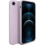 Bodycell Square Liquid Silicon Case iPhone 7/8/SE Light Violet - (04-00707)