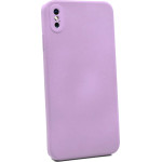 Bodycell Square Liquid Silicon Case iPhone X/XS Light Violet - (04-00713)