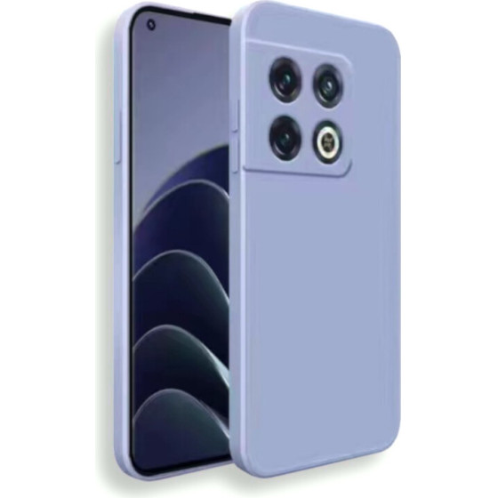 Bodycell Square Liquid Silicon Case Oneplus 10 Pro 5G Light Blue - (BS-00033)