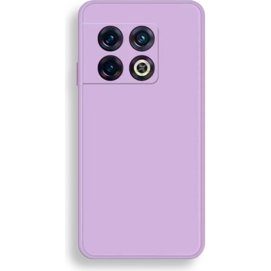 Bodycell Square Liquid Silicon Case Oneplus 10T 5G Light Violet - (BS-00038)