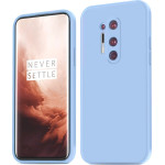 Bodycell Square Liquid Silicon Case Oneplus 8 Pro Light Blue - (04-00095)