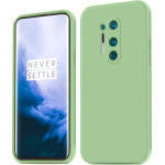 Bodycell Square Liquid Silicon Case Oneplus 8 Pro Light Green - (04-00096)