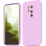 Bodycell Square Liquid Silicon Case Oneplus 8 Pro Light Violet - (04-00097)