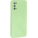 Bodycell Square Liquid Silicon Case Realme 7 Pro 4G Light Green - (04-00798)