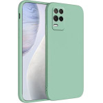 Bodycell Square Liquid Silicon Case Realme 8 5G Light Green - (04-00023)