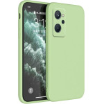 Bodycell Square Liquid Silicon Case Realme 9i 4G Light Green - (04-00295)