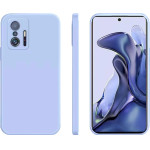 Bodycell Square Liquid Silicon Case Xiaomi 11T/11T Pro Light Blue - (04-00923)