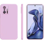 Bodycell Square Liquid Silicon Case Xiaomi 11T/11T Pro Light Violet - (04-00925)