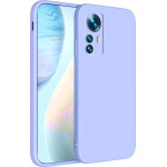 Bodycell Square Liquid Silicon Case Xiaomi 12 Pro 5G Light Blue - (04-00929)