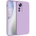 Bodycell Square Liquid Silicon Case Xiaomi 12 Pro 5G Light Violet - (04-00931)