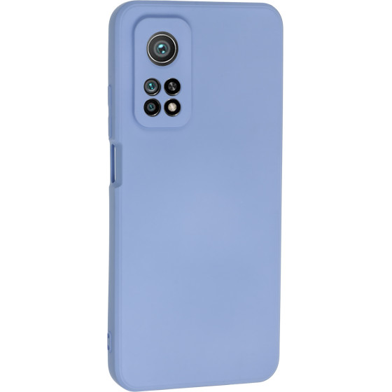 Bodycell Square Liquid Silicon Case Xiaomi Mi 10T/10T Pro Light Blue - (04-00814)