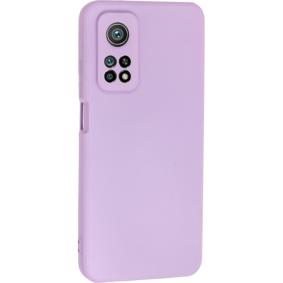 Bodycell Square Liquid Silicon Case Xiaomi Mi 10T/10T Pro Light Violet - (04-00816)