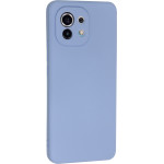 Bodycell Square Liquid Silicon Case Xiaomi Mi 11 Light Blue - (04-00785)