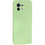 Bodycell Square Liquid Silicon Case Xiaomi Mi 11 Light Green - (04-00786)