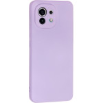 Bodycell Square Liquid Silicon Case Xiaomi Mi 11 Light Violet - (04-00784)