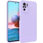 Bodycell Square Liquid Silicon Case Xiaomi Note 10/10s/Poco M5s Light Violet - (04-00760)