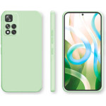 Bodycell Square Liquid Silicon Case Xiaomi Note 11T/Note 11s 5G/Poco M4 Pro 5G Light Green - (04-00948)