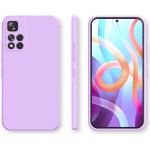 Bodycell Square Liquid Silicon Case Xiaomi Note 11T/Note 11s 5G/Poco M4 Pro 5G Light Violet - (04-00949)