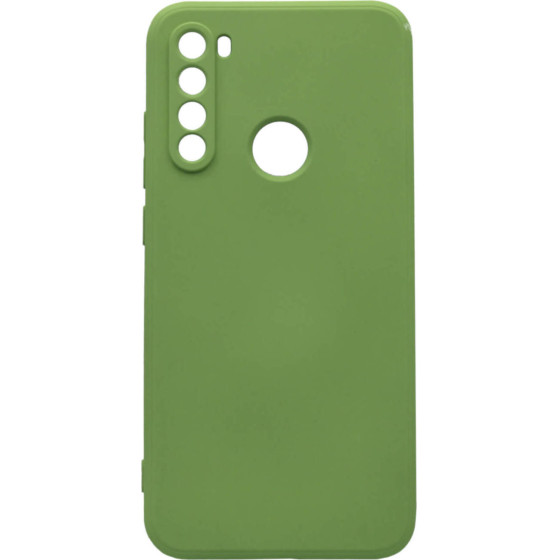 Bodycell Square Liquid Silicon Case Xiaomi Note 8 Light Green - (04-00768)