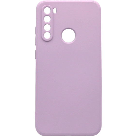 Bodycell Square Liquid Silicon Case Xiaomi Note 8 Light Violet - (04-00766)