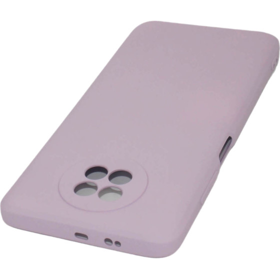 Bodycell Square Liquid Silicon Case Xiaomi Note 9 5G/9T Light Violet - (04-00778)