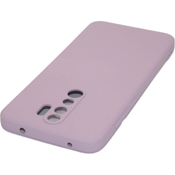 Bodycell Square Liquid Silicon Case Xiaomi Note 8 Pro Light Violet - (04-00769)