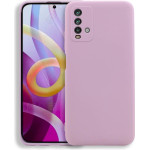 Bodycell Square Liquid Silicon Case Xiaomi Note 9 4G Light Violet - (04-01097)