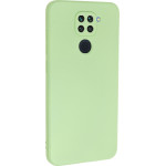 Bodycell Square Liquid Silicon Case Xiaomi Note 9 Light Green - (04-00777)