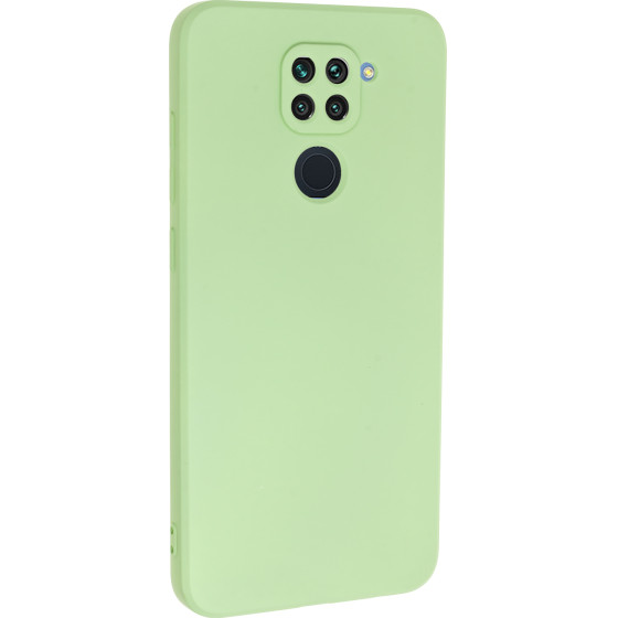Bodycell Square Liquid Silicon Case Xiaomi Note 9 Light Green - (04-00777)