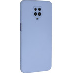 Bodycell Square Liquid Silicon Case Xiaomi Note 9S/9 Pro Light Blue - (04-00782)
