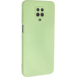 Bodycell Square Liquid Silicon Case Xiaomi Note 9S/9 Pro Light Green - (04-00783)