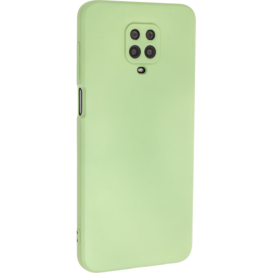 Bodycell Square Liquid Silicon Case Xiaomi Note 9S/9 Pro Light Green - (04-00783)