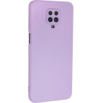 Bodycell Square Liquid Silicon Case Xiaomi Note 9S/9 Pro Light Violet - (04-00781)