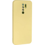 Bodycell Square Liquid Silicon Case Xiaomi Redmi 9/Poco M2 Yellow - (04-00952)